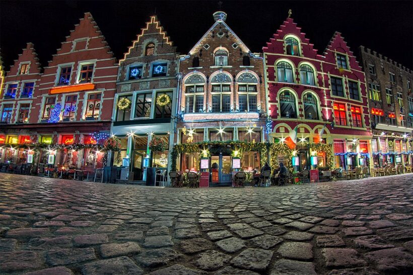 Eten en drinken in Brugge: Cafés en restaurants op De Grote Markt in Brugge