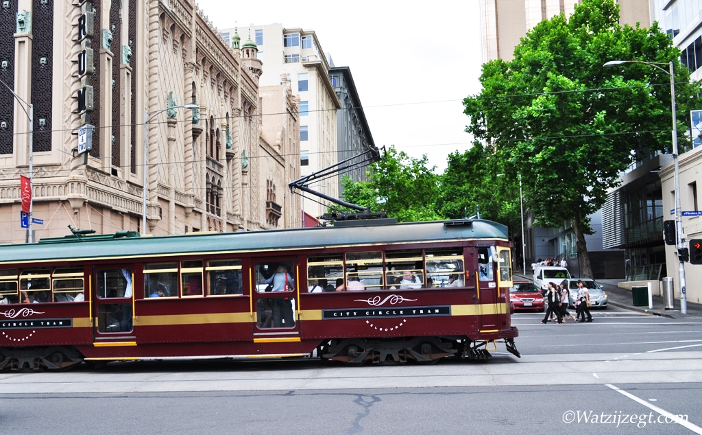 Melbourne tram Travel Guide Australia - Melbourne tram - Watzijzegt.com