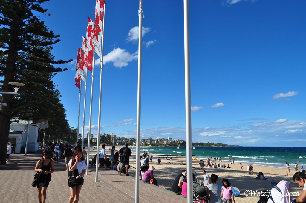 Sydney Manly Beach - Watzijzegt.com Travel Guide Australia - Sydney Manly Beach - Watzijzegt.com