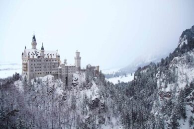 Sprookjeskasteel Neuschwanstein in Bavaria, Duitsland