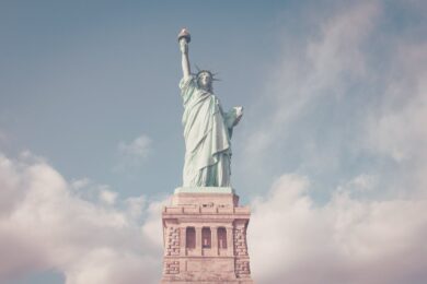 Vrijheidsbeeld, NYC, USA