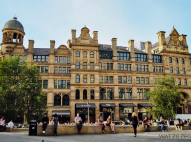 Hotspots in Manchester: Genoeg culinaire opties bij Manchester's Corn Exchange