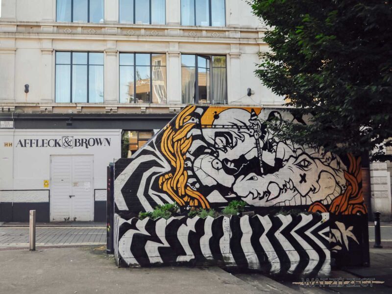 Wat te doen in Manchester: Street art in Manchester Wat te doen in Manchester: Street art in Manchester