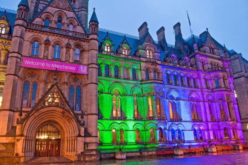 Wat te doen in Manchester: Manchester Town Hall Manchester Town Hall