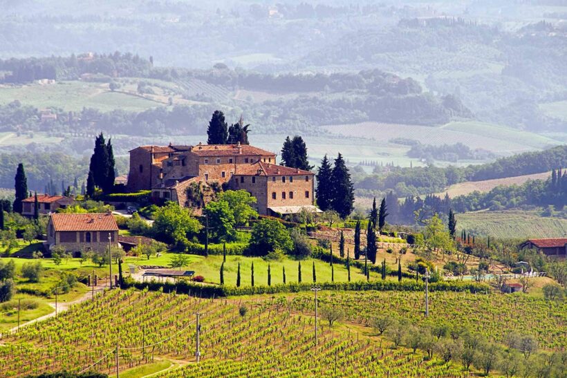 Beste wijnregio's in Europa: Toscane moet je zeker bezoeken in november