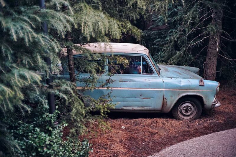 Ik wil ook wel een Harry Potter Road Trip maken in deze magische auto! Ik wil ook wel een Harry Potter Road Trip maken in deze magische auto!