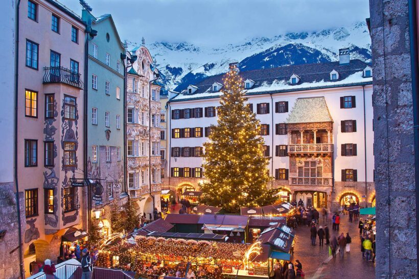 Winterse stedentrip naar Innsbruck: beleef kerst tussen de bergen