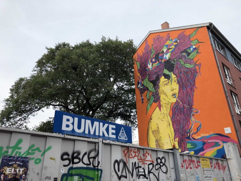 Street art naar Bumke in Hannover