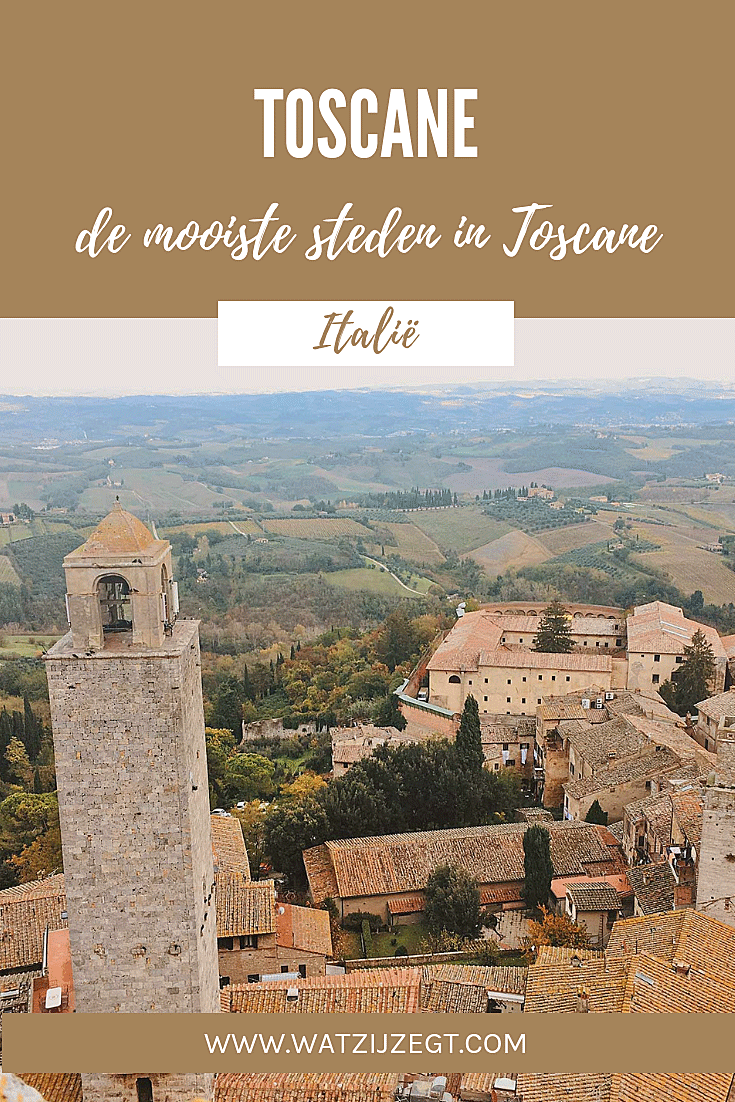 Van Florence tot Volterra: dit zijn de mooiste stadjes in Toscane Van Florence tot Volterra: dit zijn de mooiste stadjes in Toscane