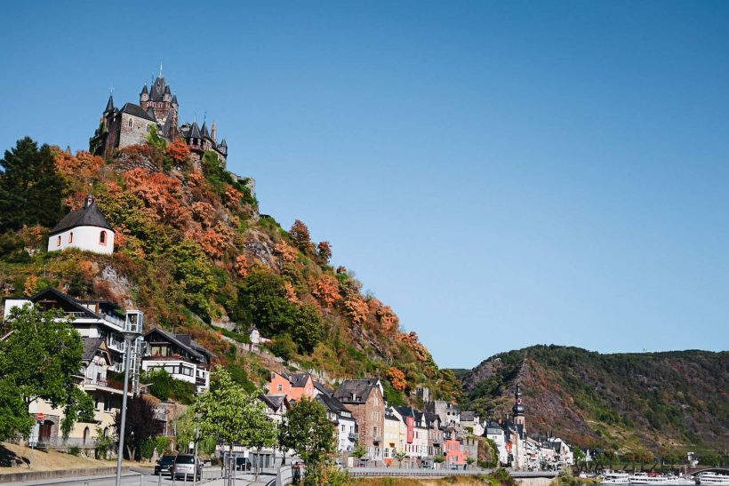 Cochem aan de Moezel in Duitsland