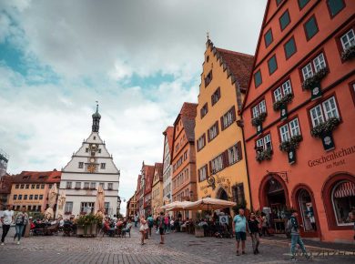Marktplatz in Rothenburg